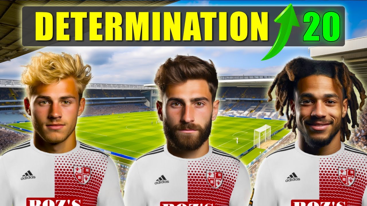 How Will MAX Determination Affect a Team of Wonderkids | FM24 Experiment