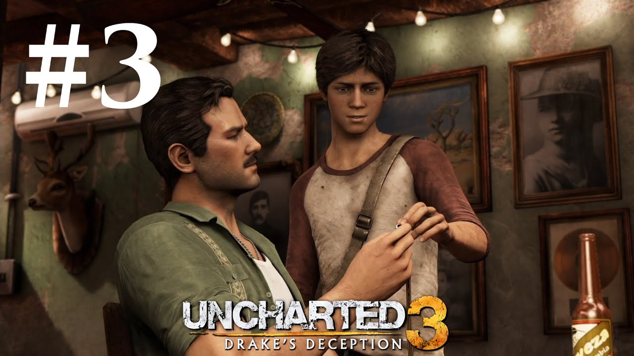 Прохождение Uncharted 3: Иллюзии Дрейка — Глава 3: Работа на втором этаже