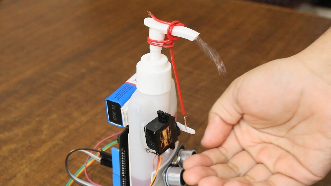 Simple Touch Free Automatic Hand Sanitizer Dispenser