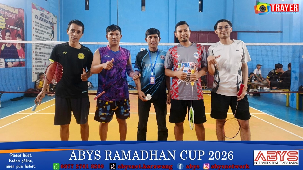 Fizzi/Adit VS Rohmat/Erwin || ABYS Ramadhan Cup 2026 || GOR Bensar - Karawang