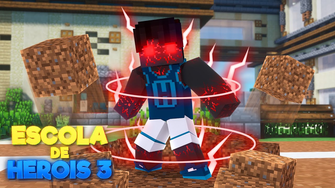 Minecraft: TREINO DO NOVO PODER - ESCOLA DE HEROIS 3 Ep.27 ‹‹ P3DRU ››