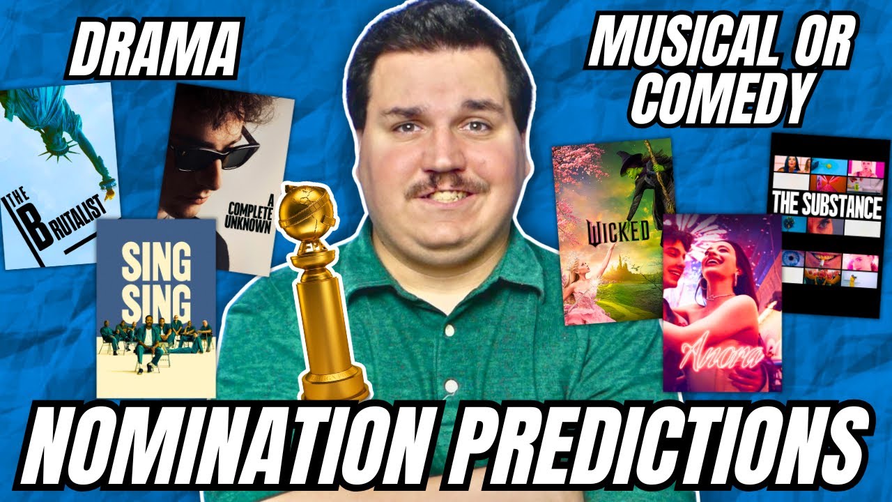 FINAL 2025 Golden Globes Nomination Predictions