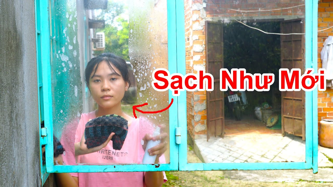 Cách Lâu Sạch Cửa Kính , Kính Xe Oto Siêu Sạch Bóng Chỉ Với 5 Nghìn VNĐ/ Cách Chế Nước Lau Cửa Kiếng
