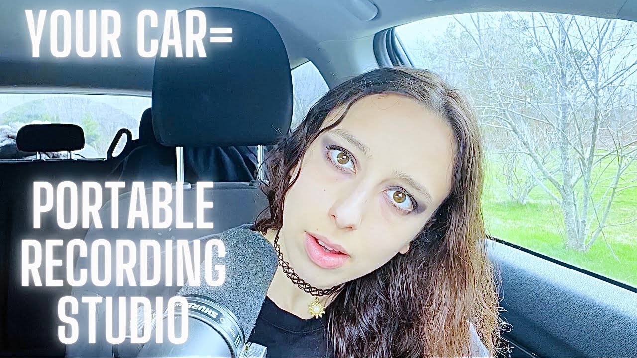 Why YOUR car is the BEST place to record vocals #recordingstudio #producer #femaleproducer #music