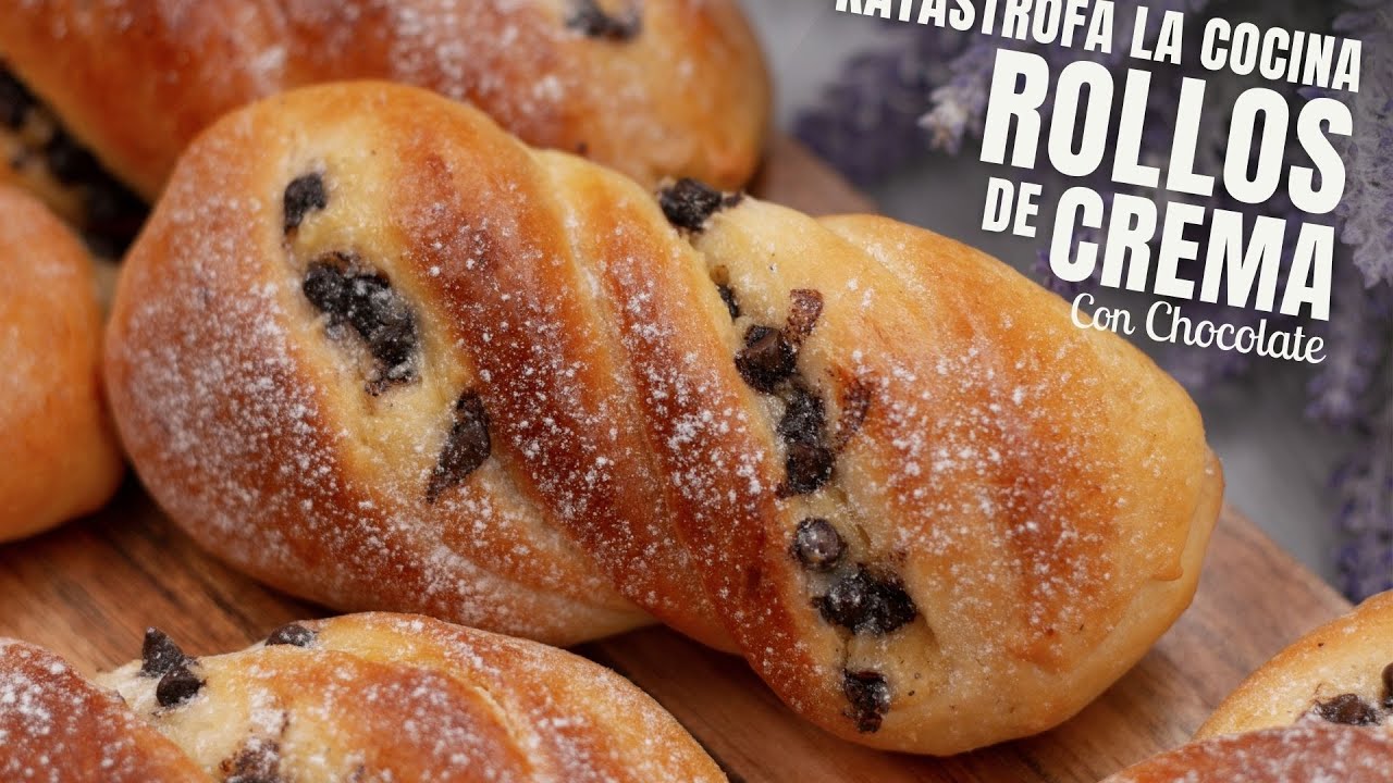 La receta casera de rollos de crema y chocolate perfectos
