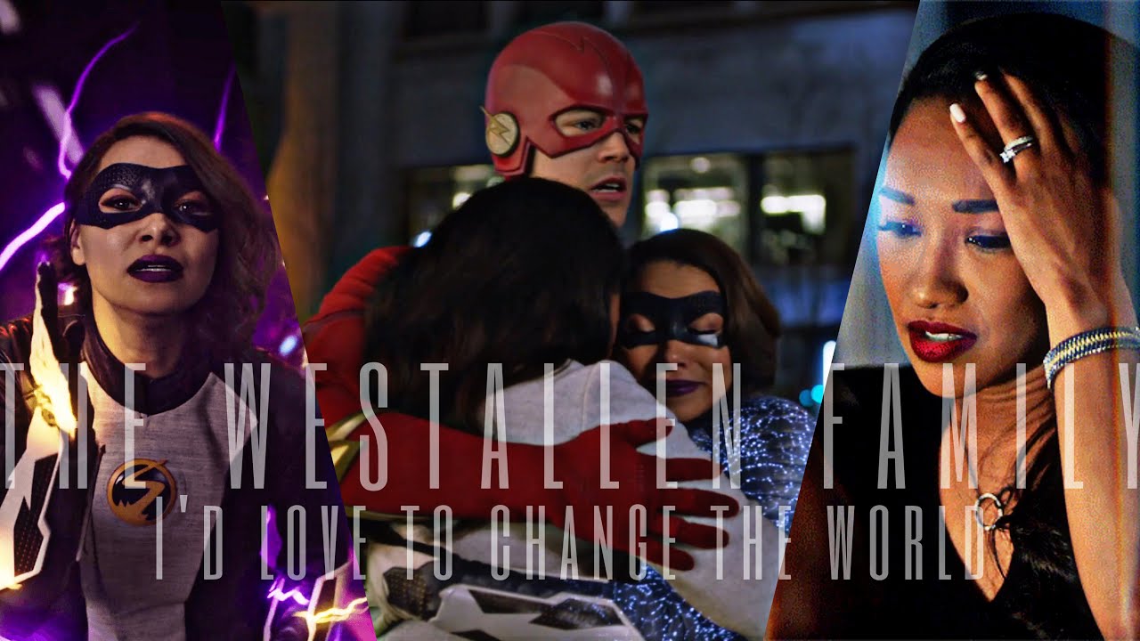 The Westallen family | Barry Allen + Iris & Nora West Allen |