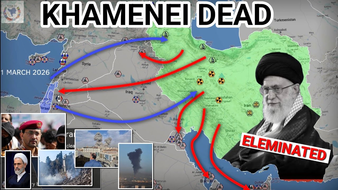 Khamenei Confirmed Dead | Iran Launches Massive Retaliation [1 March 2026]