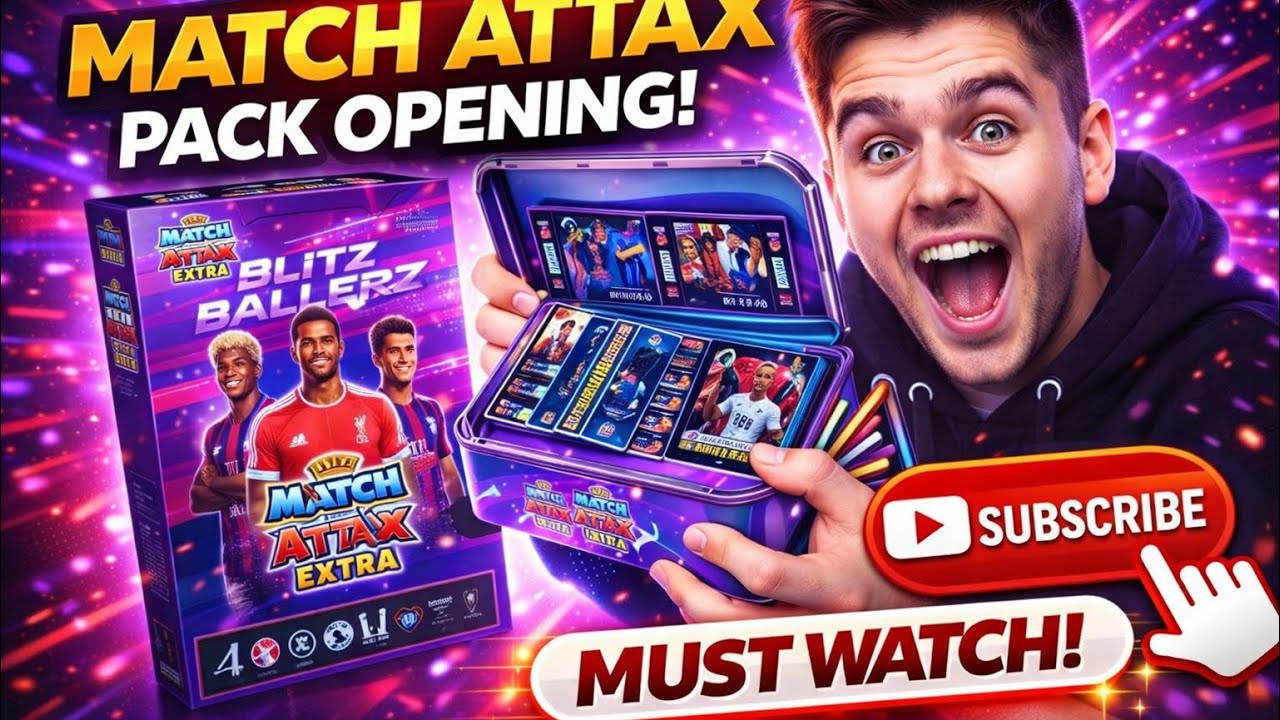 Blitz Ballerz Match Attax Tin Opening… BEST Pull Ever?!