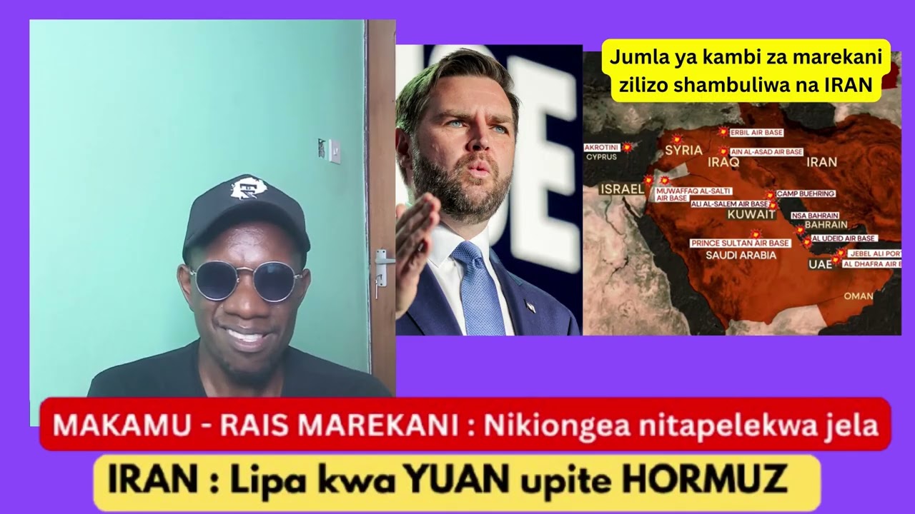 MAREKANI - MAKAMU  WA RAISI : Nikiongea nitaishia JELA .