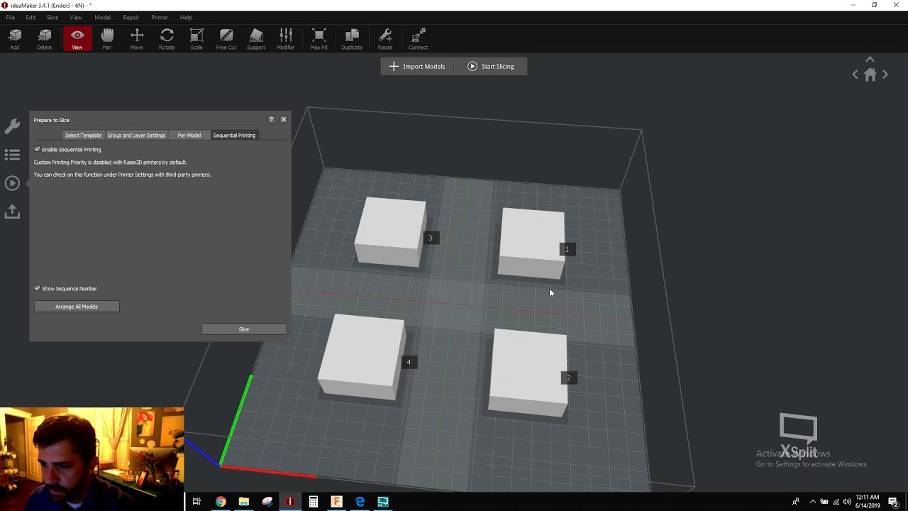 Quick Tip Sequential Printing in Ideamaker