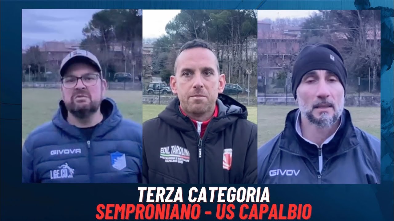Gs Tv - Semproniano-Capalbio: 1-1, gli highlights