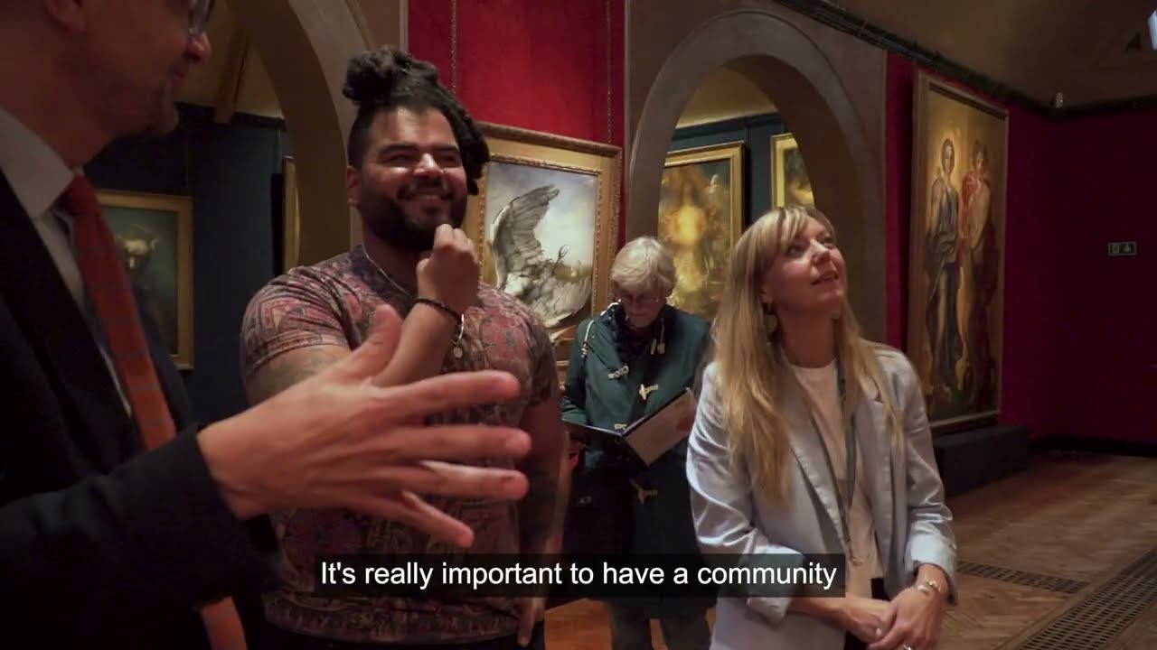 Artists in Residence at Watts Gallery - Artists' Village - Habib Hajallie: A British Hall of Fame
