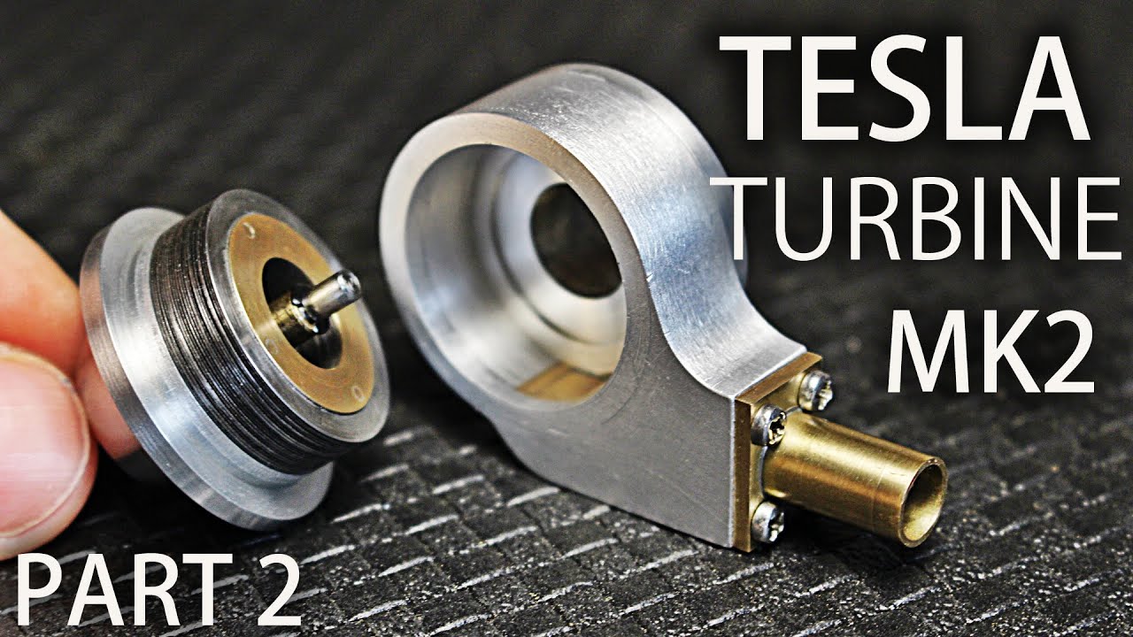 Micro Tesla Turbine MK2 | Part2 | Housing, End Caps, Nozzle
