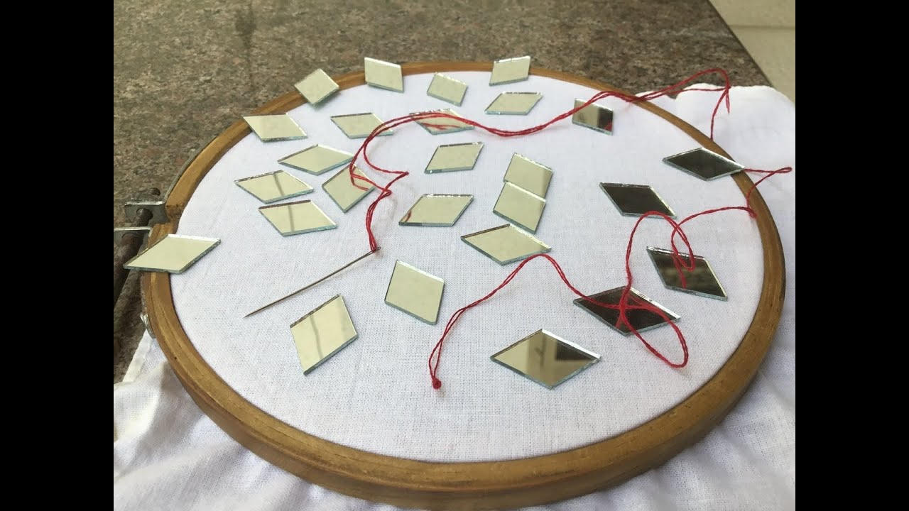 EMBROIDERY TUTORIAL: Mirror stitch/Abhlo tanko