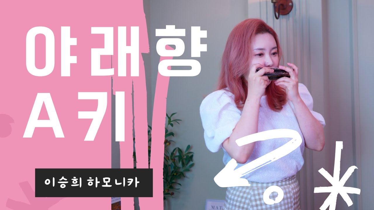 야래향 (夜來香) 자꾸만 하모니카가 재미있는 책 레퍼토리북114page 주현미 이승희하모니카  A키