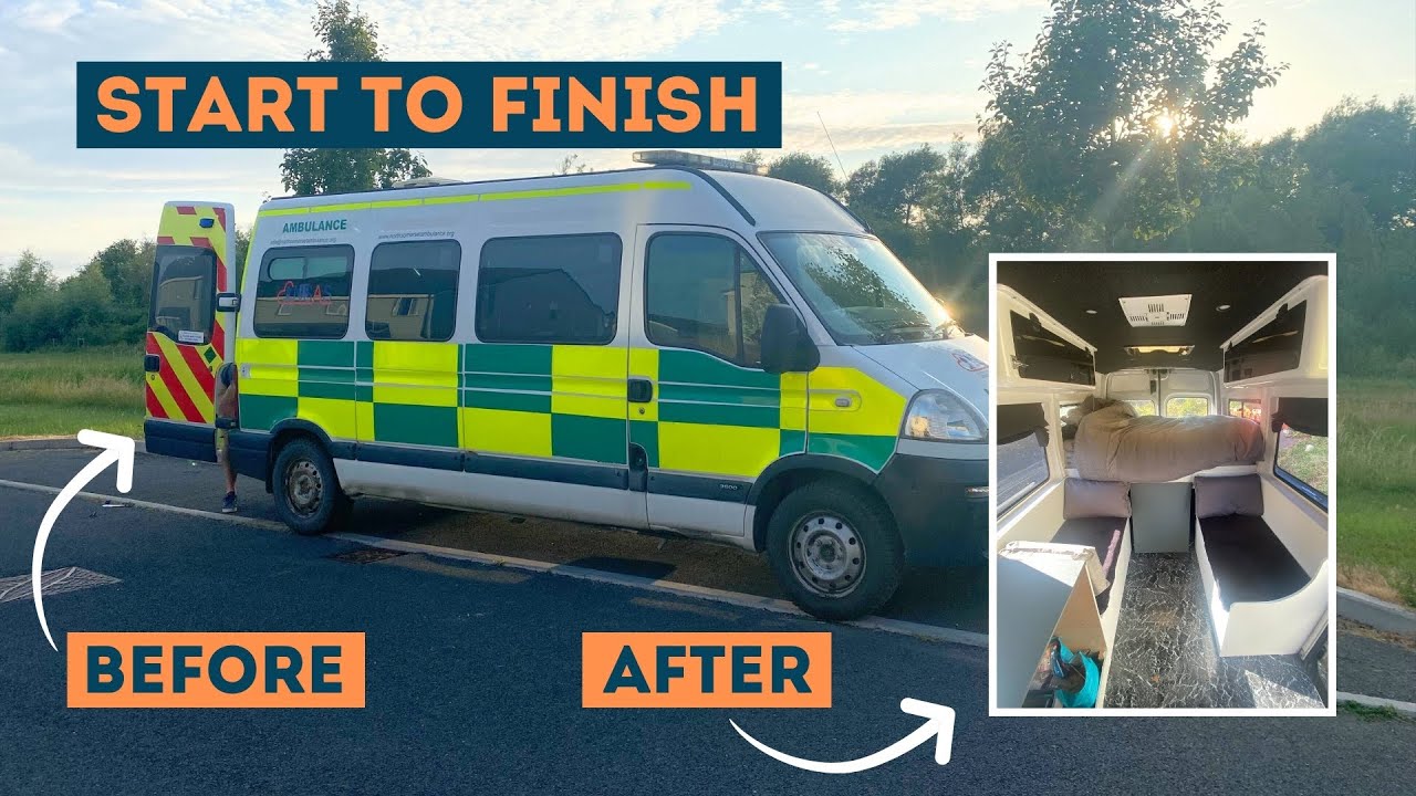 Budget Ambulance To Campervan Conversion #14