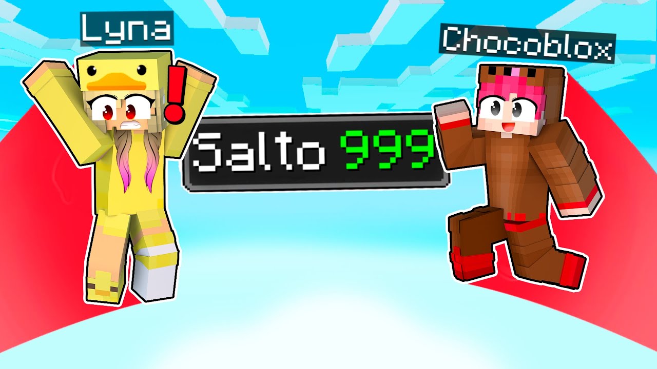 MINECRAFT PERO CADA SALTO ES MÁS ALTO