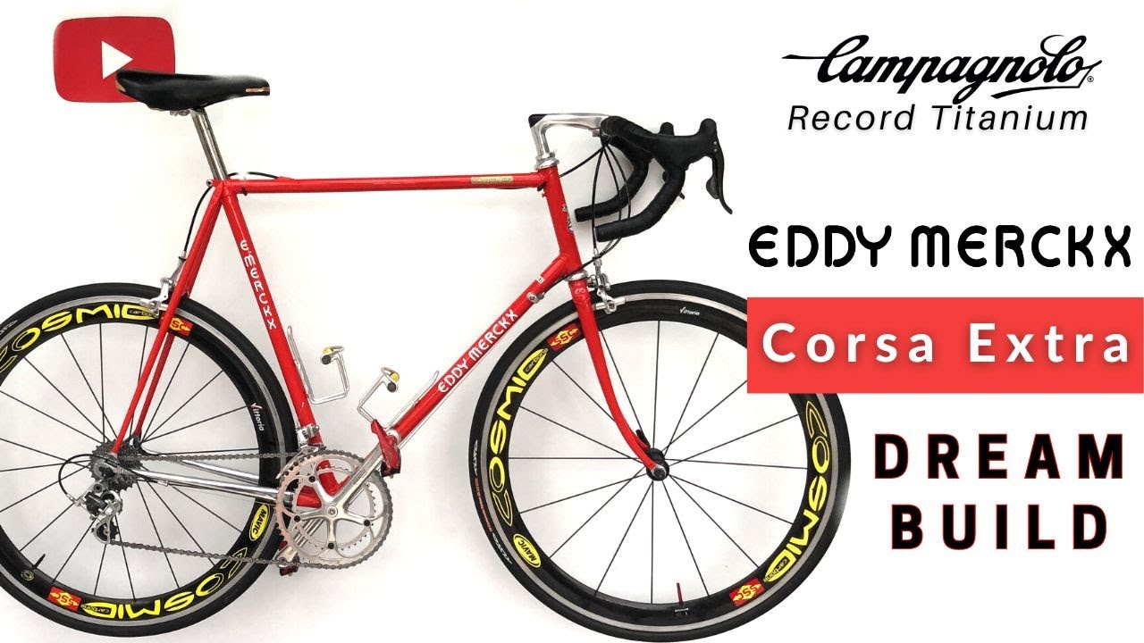 Eddy Merckx Corsa Extra and Campagnolo Record Titanium dream build