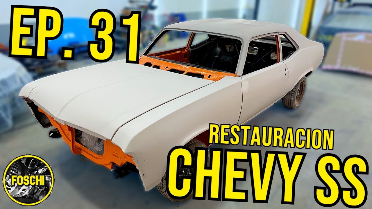 Aplicación de PRIMER a toda la CARROCERÍA / Restauración Chevy SS 𝗘𝗽. 𝟯𝟭 - FOSCHI