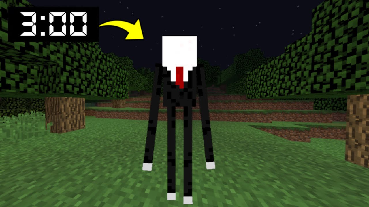 SPOTKAŁEM SLENDERMAN w NOCY KT&Oacute;RY ZROBIŁ TO... w Minecraft!