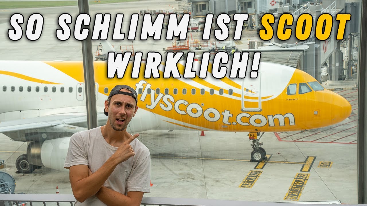 Schau das vor deinem FLUG MIT SCOOT - Erfahrungsbericht Berlin Singapur Tokio