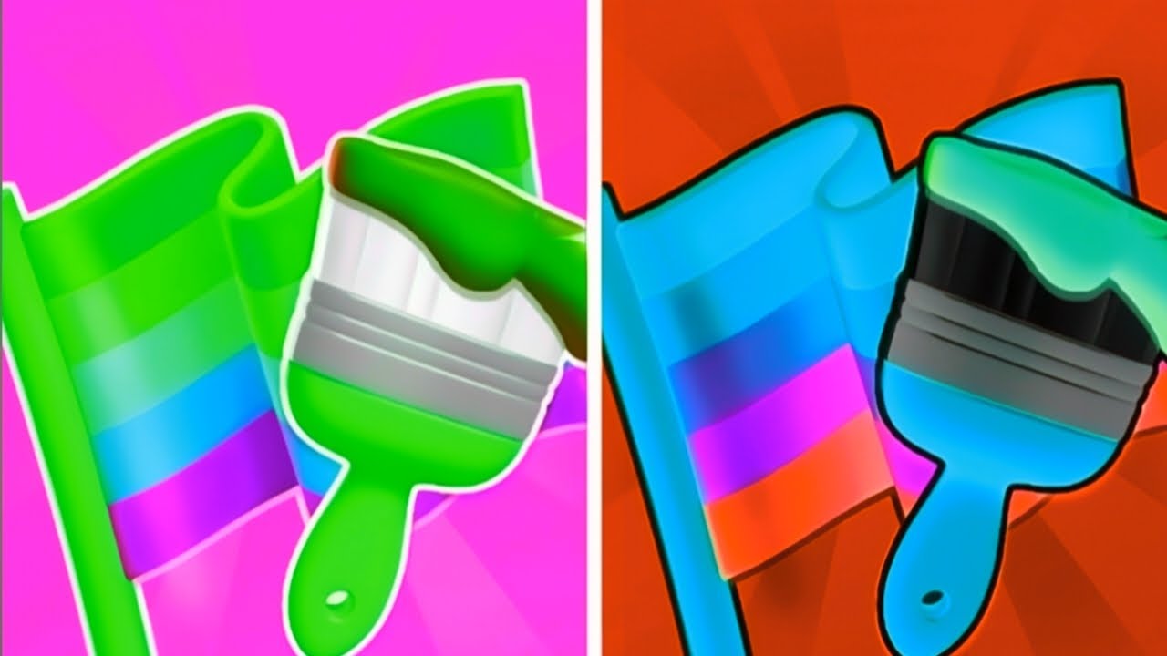 Flag Painters 🇦🇮 vs Reverse gameplay  Colour Run walkthrough , iOS Android New Update (part : 1560 )