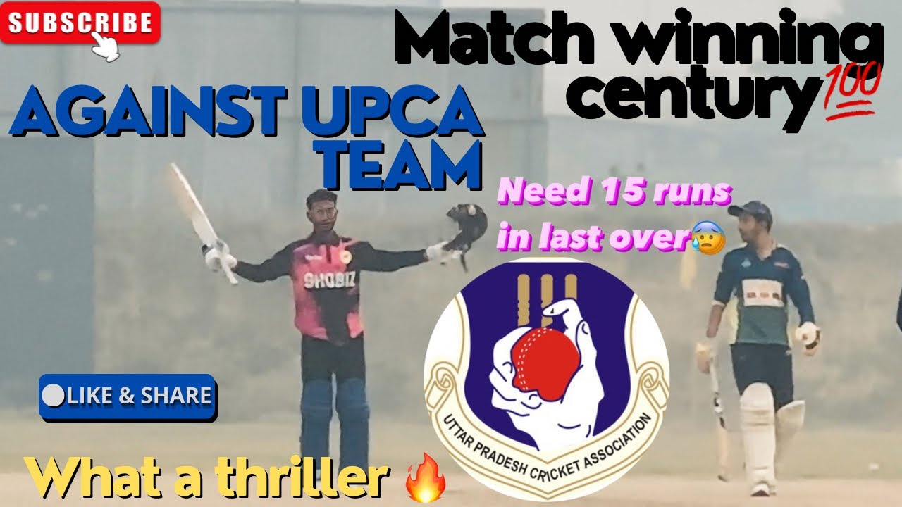 168*& 5wicket against upca players in match❤️||what a thrilling match🔥||what a memorable day❤️#vlog
