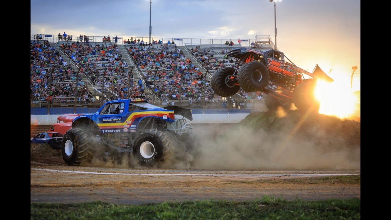 TMB TV: ActionTracks 9.6 - Charlotte Motor Speedway - Charlotte, NC 2018 Monster Trucks 8/11/18