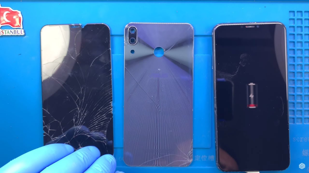 Замена экрана и задней стеклянной крышки Asus Zenfone 5 ZE620KL
