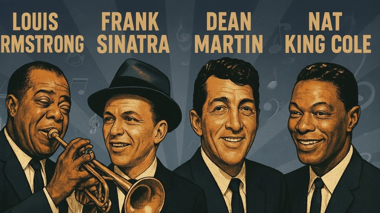 Jazz Songs 50's 60's 70's |Frank Sinatra, Louis Armstrong, Nat King Cole | Vintage Jazz Memories