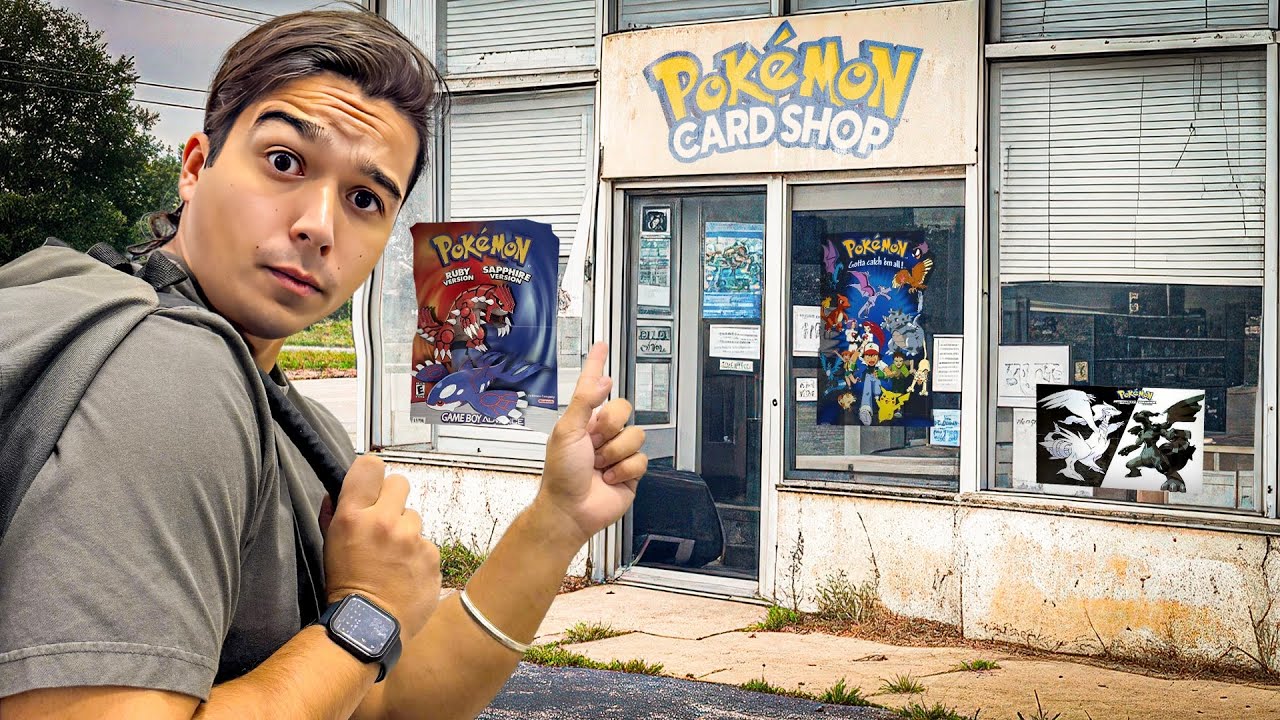 Des Boutiques Perdu en France ! (Pokemon ancien…)