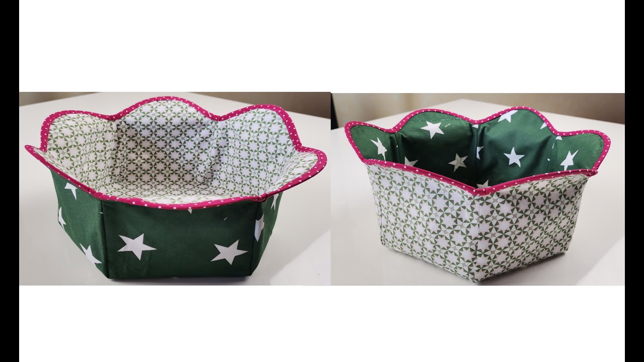 DIY Sew a super easy basket in just 15 minutes