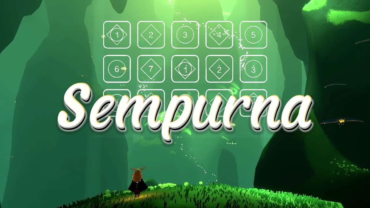 Sempurna - Andra and the BackBone ( Sky Children Sheet )