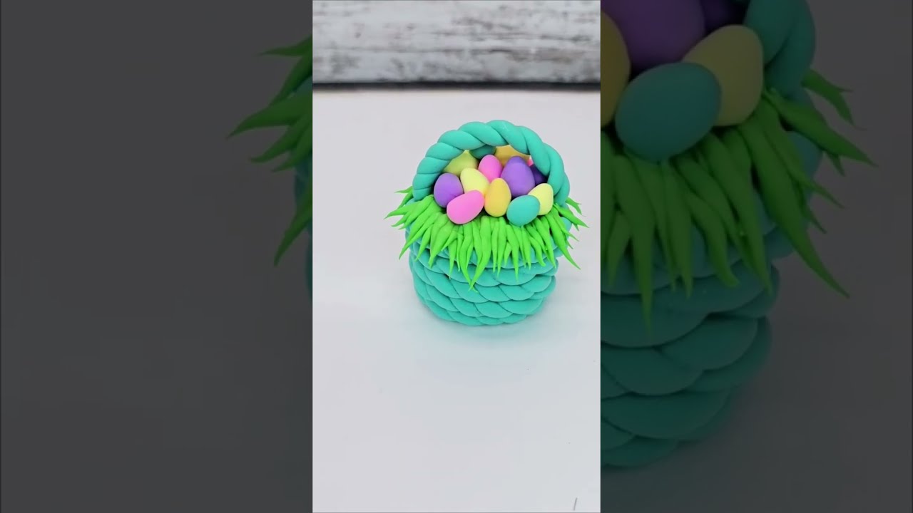 FOAM CLAY/ DIY EASTER BASKET