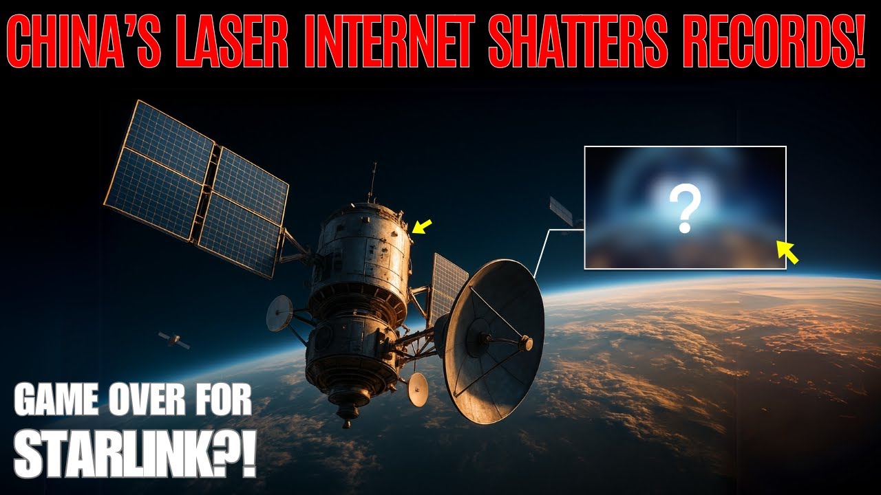 Satellite Data Beamed in SECONDS! China&rsquo;s New Weapon!
