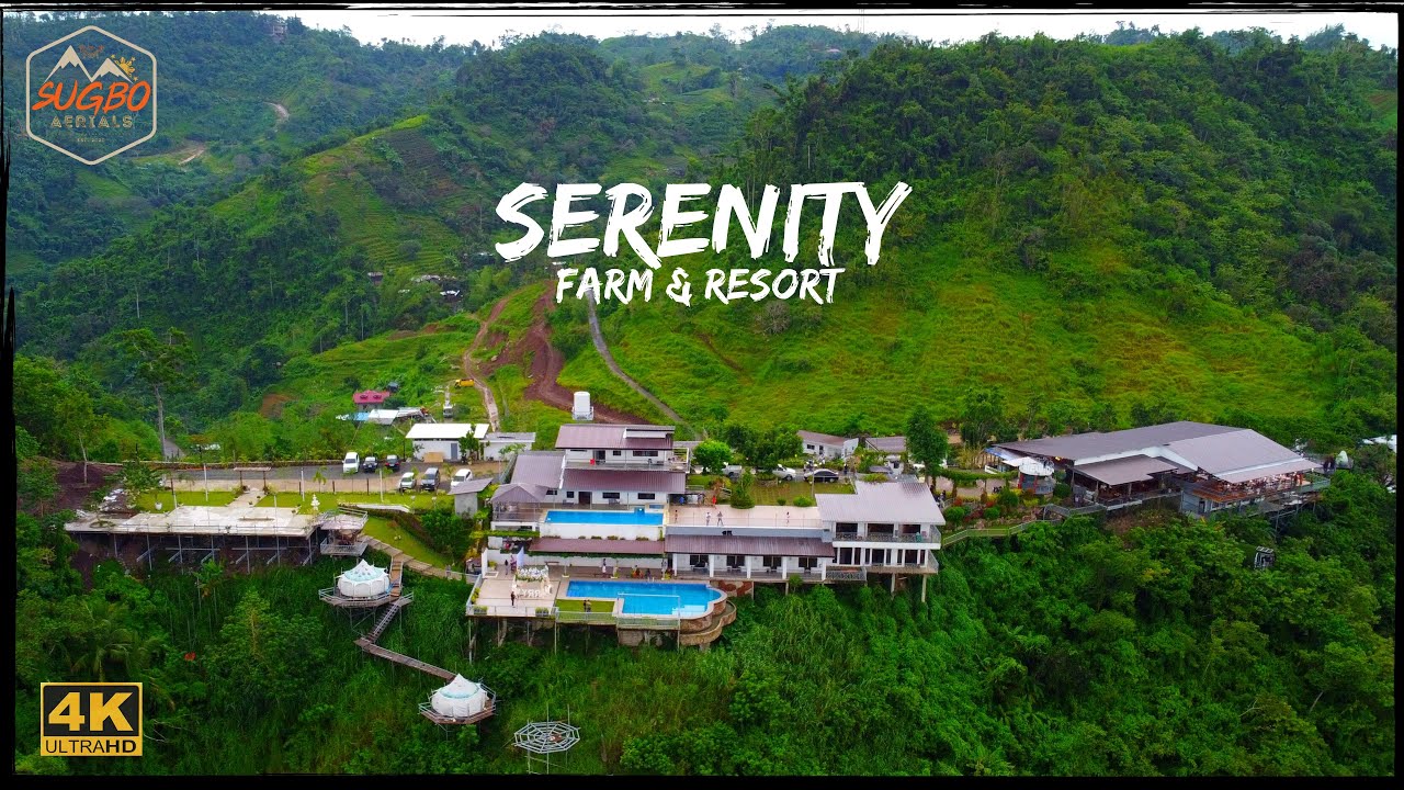 SERENITY FARM RESORT BUSAY CEBU | SUGBO AERIALS [4K]