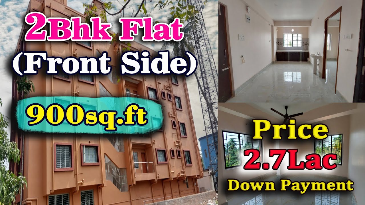 2Bhk Ready to move 900sq.ft Flat for Sale | Minimum Budget | Apartment Tour at Halisahar | Kolkata