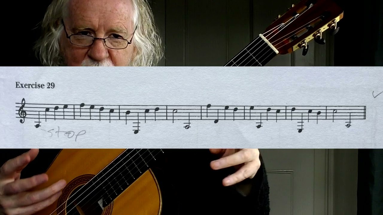 Phrasing for Classical Guitar Students: Noad Ex29 - Rob MacKillop