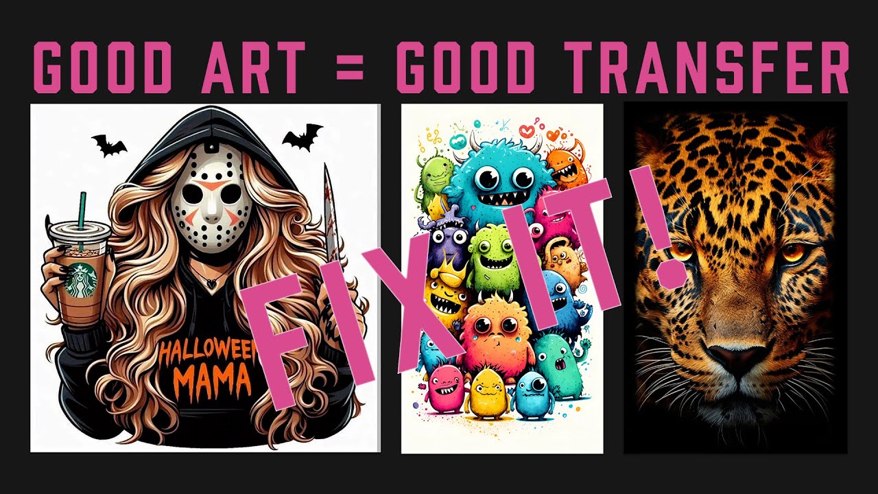 Prepping Photoshop Art for DTF Printing | Deep Dive With Colin