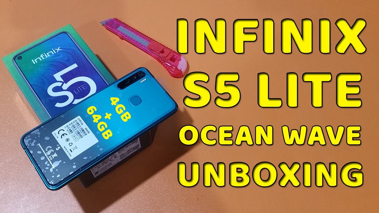 infinix s5 lite unboxing | ocean wave color | price in pakistan