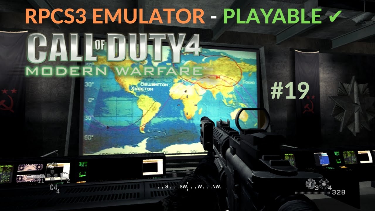 Call of Duty 4  Modern Warfare - RPCS3 Emulator (Playable ✔️) - No Fighting In The War Room  #19