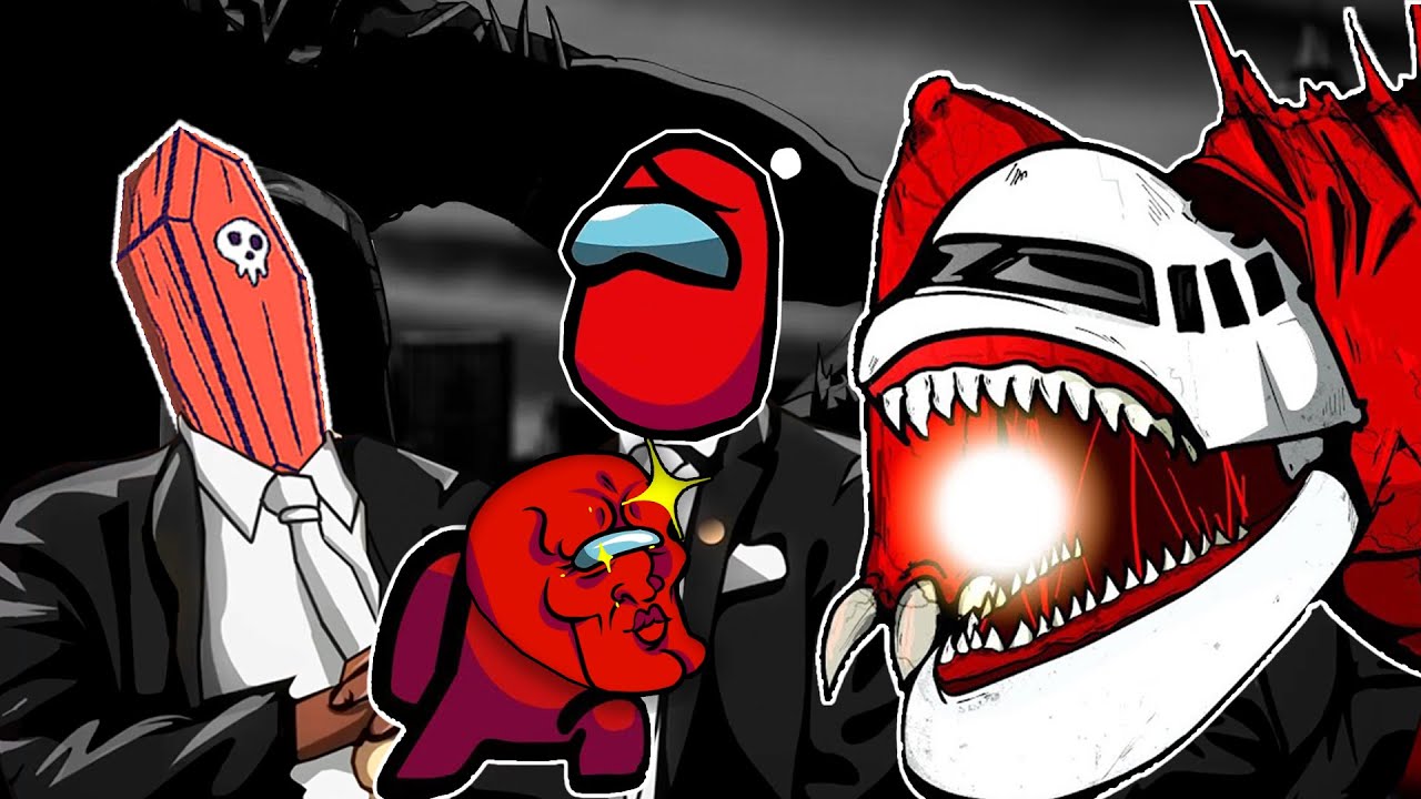 Infected Sky vs Among Us The ULTIMATE Coffin Dance SHOWDOWN