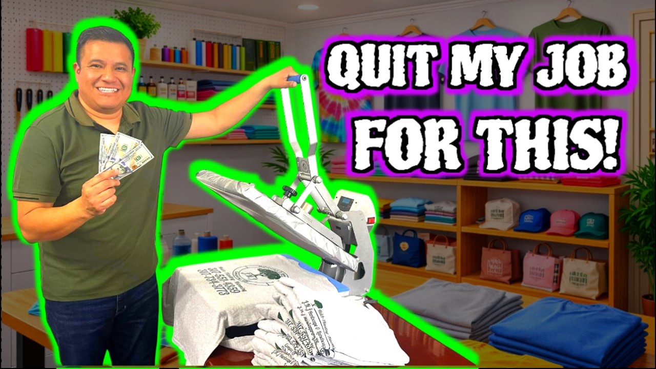 Can You Really Work From Home Making T-Shirts?