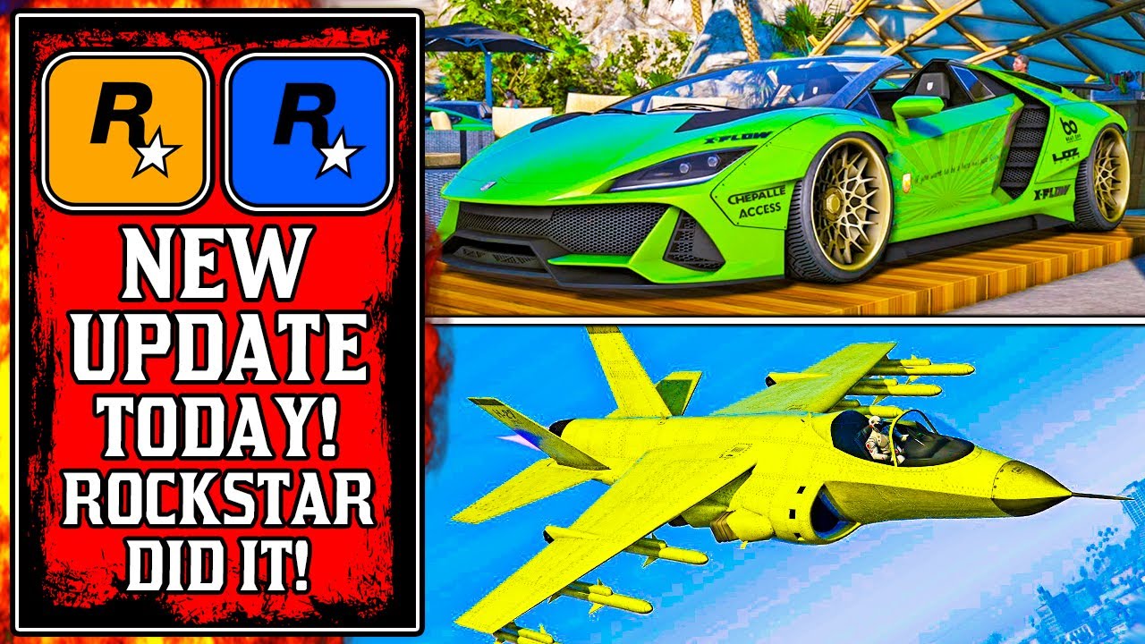 IT'S FINALLY HERE! The HUGE New GTA Online UPDATE Today! (GTA5 New Update)
