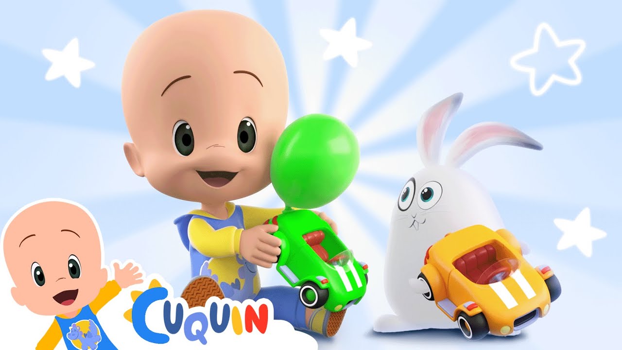 Balloons and cars race  - @YourFriendCuquin learn new things