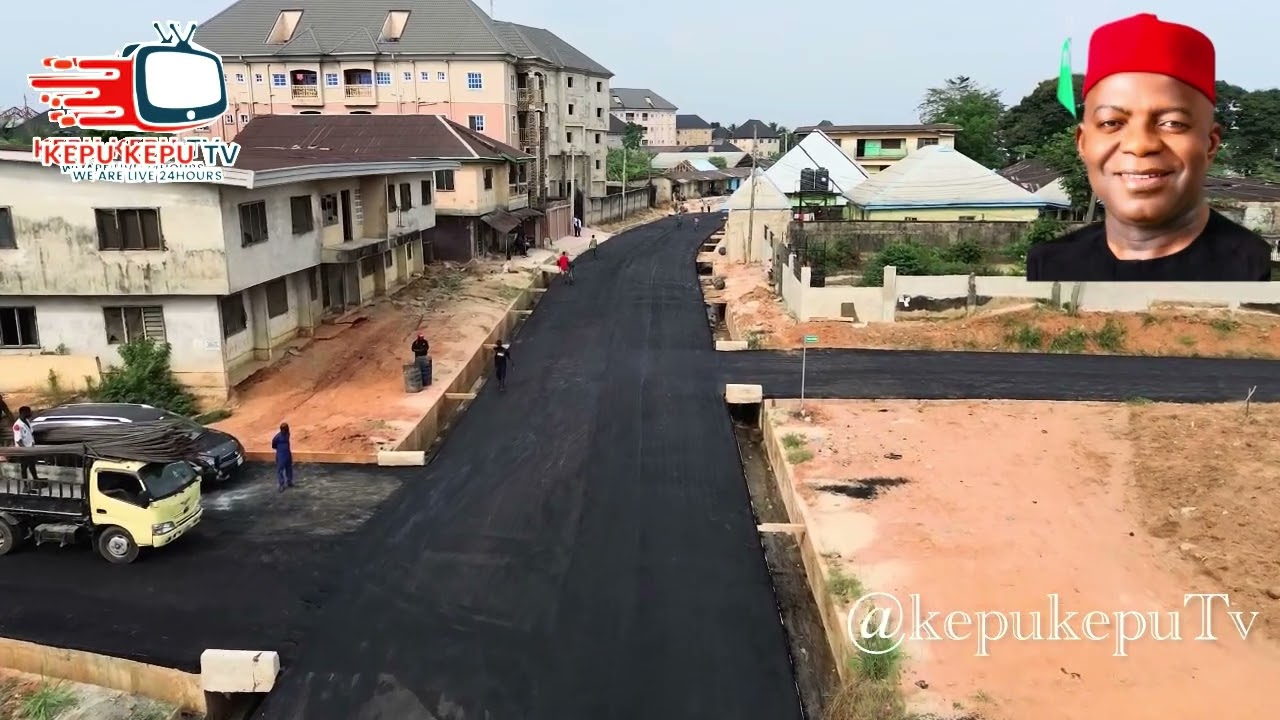 Представители GADA инспектируют улицу Овом в преддверии ввода объекта в эксплуатацию.