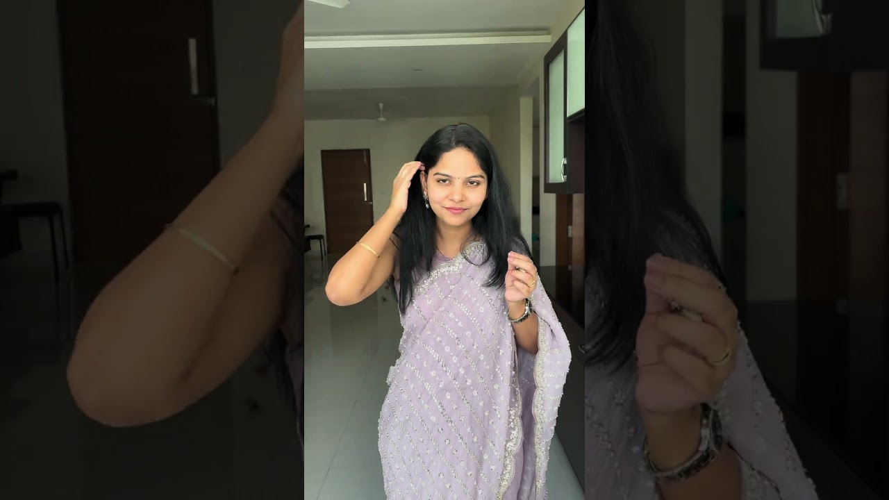 ❤️GRWM for a cocktail party!✨Sarees: @pretcult Now its trending #youtubeshorts #trending #dance