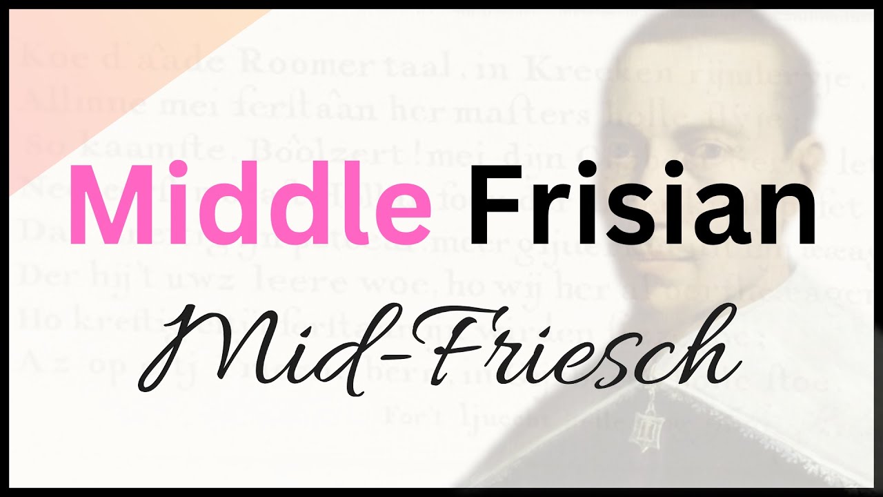 What was Middle Frisian? (1500-1800)