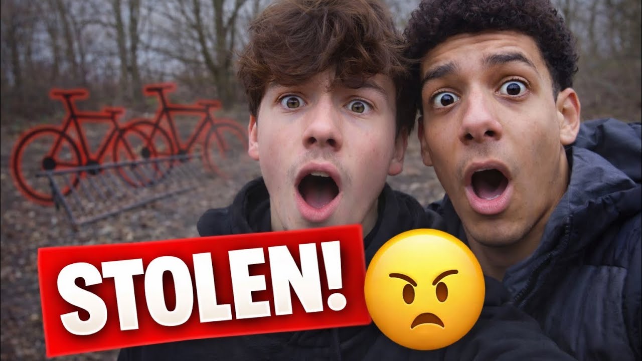 Our bikes got stolen😑