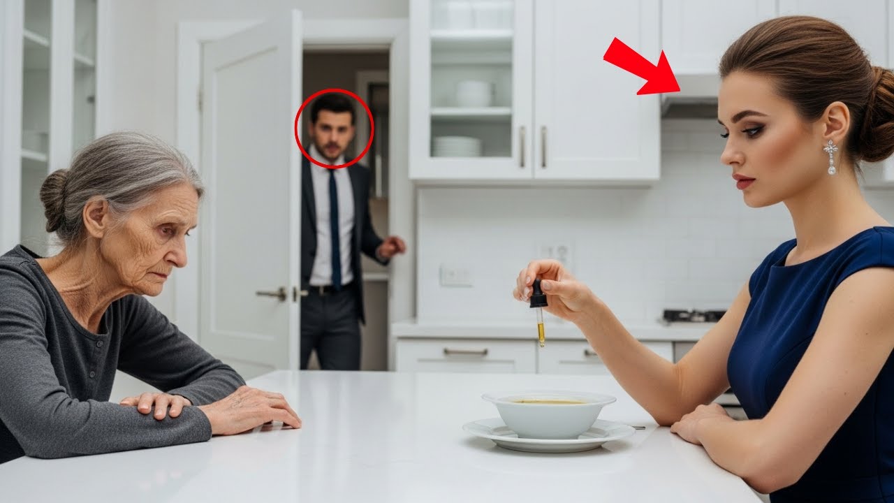La mère du millionnaire maigrissait. Son fils rentre et découvre l'horrible secret de sa femme.